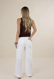 Humidity Delta Pant - White