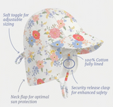 Toshi Flap Cap Arcadia Field Flowers -