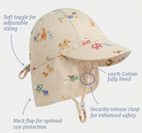 Toshi Flap Cap Arcadia Station Hands