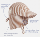 Toshi Flap Cap Mini Mocha -