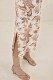 Humidity Strappy Dress - Bohem Print