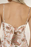 Humidity Strappy Dress - Bohem Print
