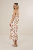 Humidity Strappy Dress - Bohem Print