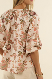 Humidity Blouse - Bohem Print