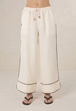 Humidity Lugano Pant - Cream/Choc