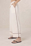 Humidity Lugano Pant - Cream/Choc