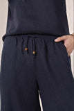 Humidity Lugano Pant - Navy/White