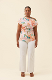 Isle Of Mine - Rosa One Shoulder Top Floral