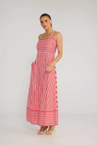 Brave+True - Grace Dress Cherry Stripe