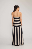 Brave+True - Priscilla Dress Monochrome Stripe