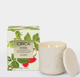 Circa 300g Candle Rasp/Rhubarb -X26