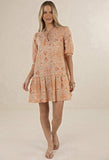 Humidity Melon Print - Rumi Smock Dress
