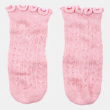 Toshi Socks Knee Frilly Lace/ 4 Colours