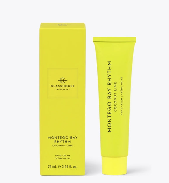 GlassHouse 75ml Montego Bay Rythm Hand Cream