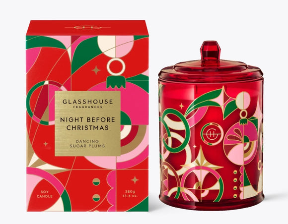 Limited Edition Glasshouse Night Before Christmas 380g Candle