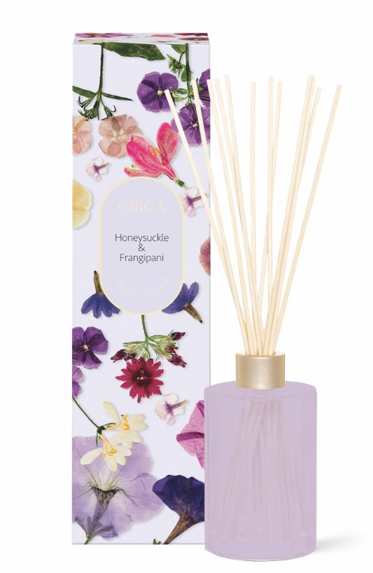 Circa 250ml Diffuser- Honeysuckle & Frangipani