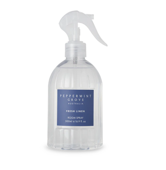Limited Edition Peppermint Grove Fresh Linen Room Spray 500ml
