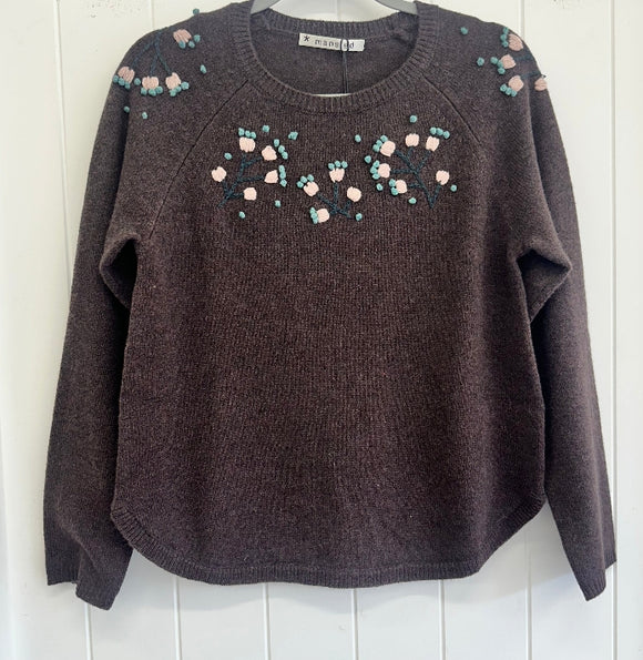 Mansted Edelweiss Crew Vicky - Dark Brown