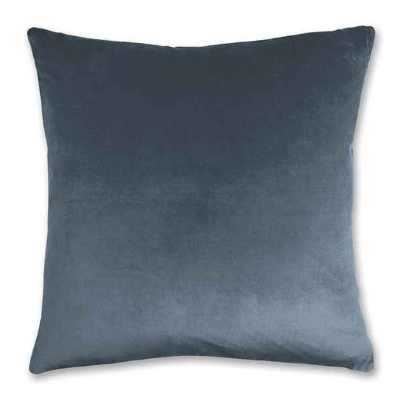 Madras Velvet Blue Cushion