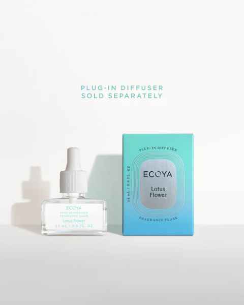 Ecoya Lotus Flower Plug-In Diffuser Fragrance Flask