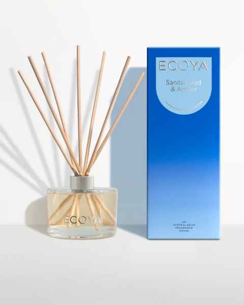 Ecoya Sandalwood & Amber Reed Diffuser