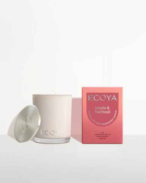 Ecoya Maple & Patchouli Mini Madison Candle