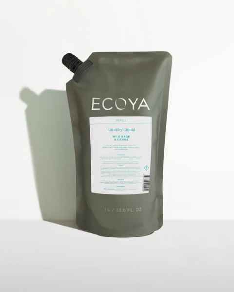 Ecoya Wild Sage & Citrus Laundry Liquid 1L Refill