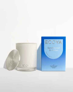 Ecoya Sandalwood & Amber Madison Candle