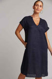 Eb & Ive Studio Dress - Navy