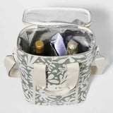 Sunnylife Canvas Drinks Bag The Vacay- Olive