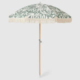 Sunnylife Luxe Beach Umbrella The Vacay- Olive