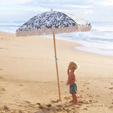 Sunnylife Luxe Beach Umbrella The Vacay- Olive