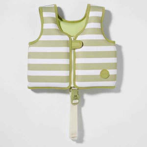 Sunnylife Kids Into the Wild Khaki Swim Vest 2-3 years