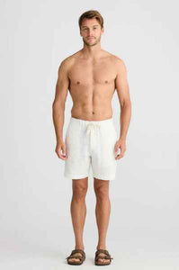 Fossick Cornell Short - White Linen