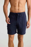 Fossick Cornell Short - Navy Linen