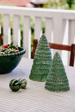 Madras Large Green Christmas Tree Table Decoration