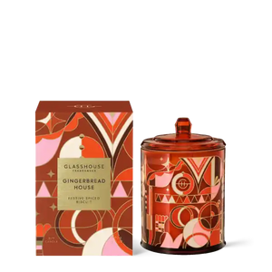 Limited Edition Glasshouse Gingerbread House 380g Candle