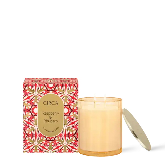 Limited Edition Circa Raspberry & Rhubarb Candle 350g