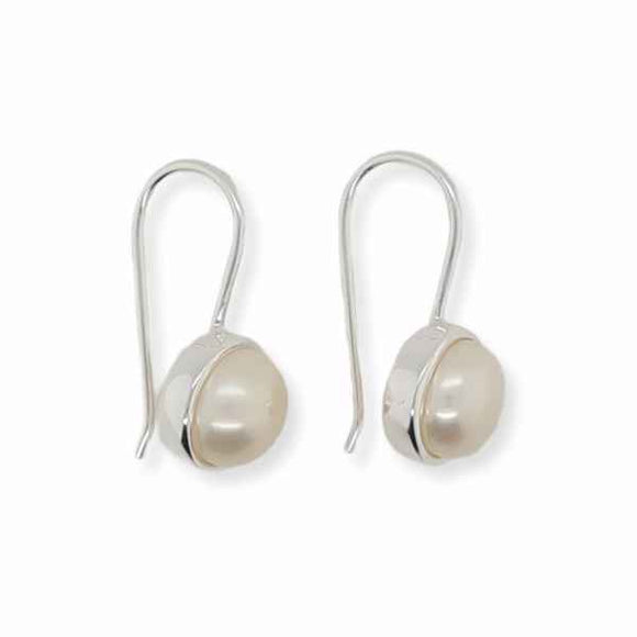 Mountain Creek Jewellery Stirling Silver Freshwater Pearl Earrings