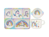 Maxwell & Williams Jedda Robaard Magical Tales Melamine 3pc Dinner Set Unicorn