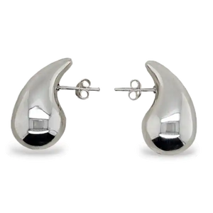 Mountain Creek Jewellery Medium Stirling Silver Teardrop Earrings