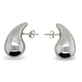 Mountain Creek Jewellery Medium Stirling Silver Teardrop Earrings