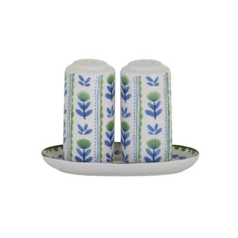 Indigo 3pc Ceramic S&P Set