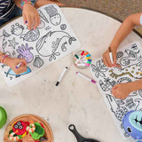 Annabel Trends Silicone Colouring Mat- Safari Animals