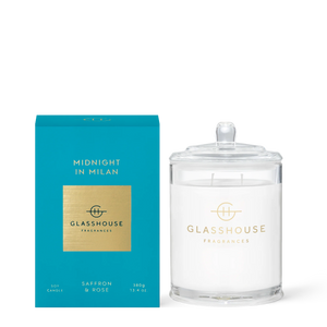 Glasshouse Midnight In Milan Candle 380g