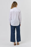 Naturals By O&J - White Button Through Shirt