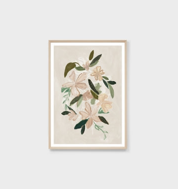 Painterly Blooms Spring 2 Print 88x123cm
