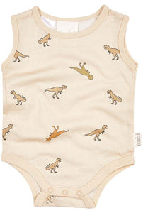 Toshi Onesie Singlet Dinosauria