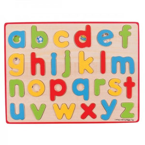 Insert Puzzle Lowercase Alphabet Bigjigs Toys