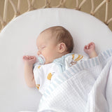 Living Textiles Up Up & Away Cot Waffle Blanket